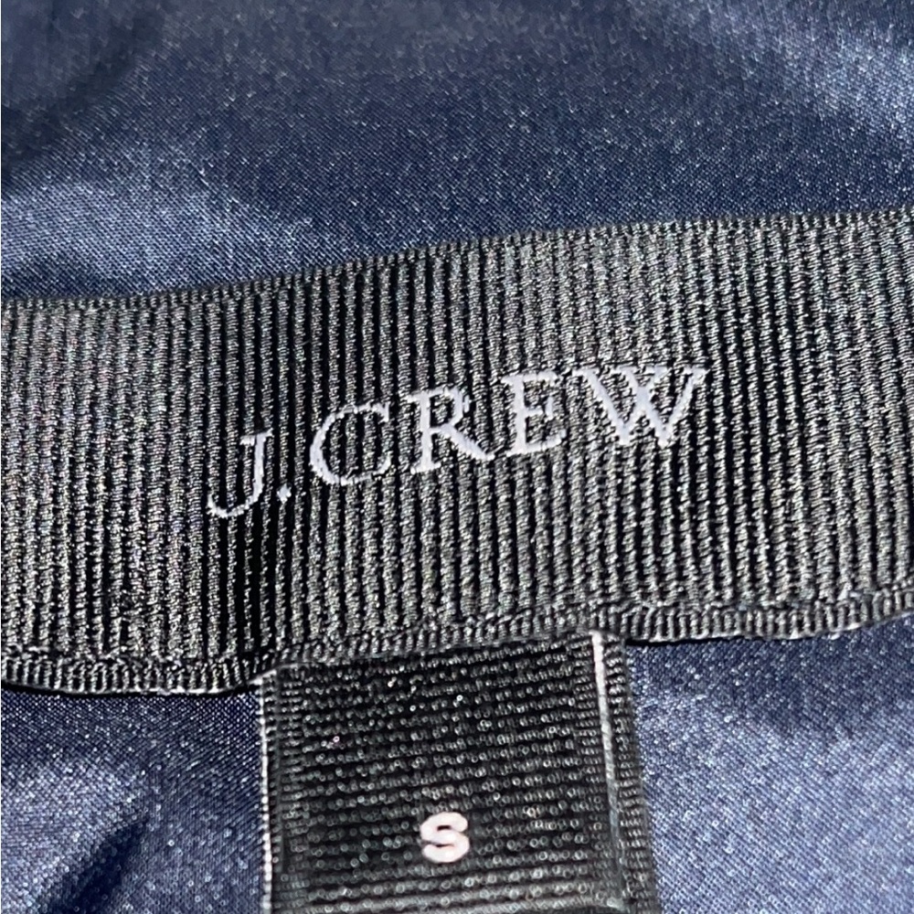 J. Crew Dark Blue Polyester Garment